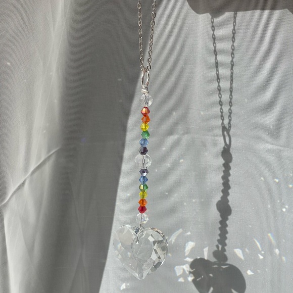 Crystal Heart Sun-catcher - Picture 7 of 12